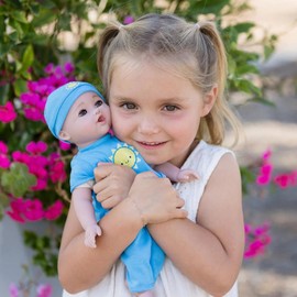 Adora NurtureTime Interactive Baby Doll, Clothes, & Accessories Set - Blue Boy