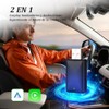 Mini Adaptador Automatico inalámbrico, 2026 Inalambrico Adaptador CarPlay/Android 2 en
