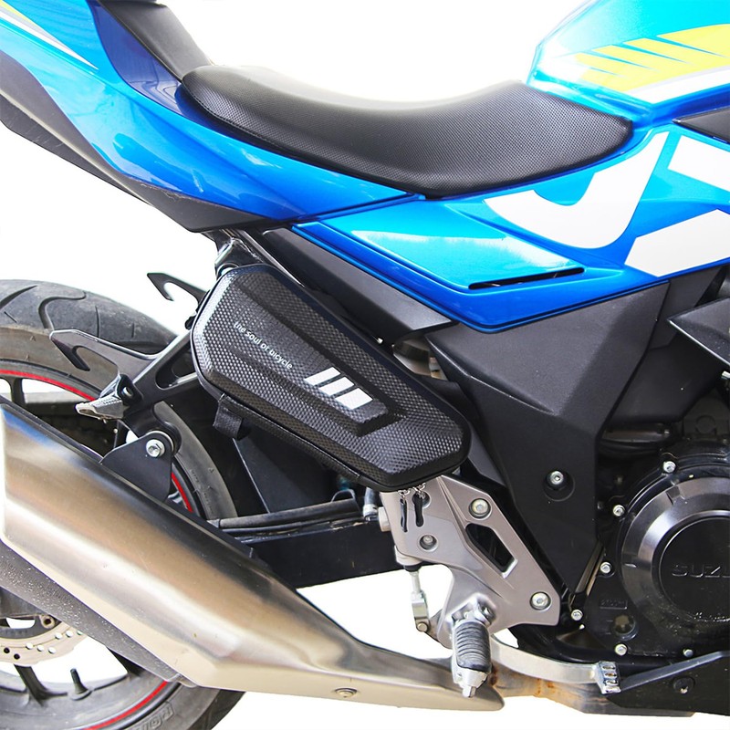 WLDOCA Pack of 2 Waterproof EVA Motorcycle Side Bags -