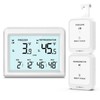 ORIA Digital Refrigerator Thermometer, Fridge Freezer Thermometer with 2 Sensors,