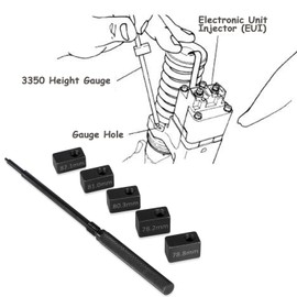 Yoursme 3350 Injector Height Gauge for Detroit Diesel Engines Series 50 & Series 60 Similar to J-1853/J-42749/J-45002/J-39697/J-42665/J-1242/J-35637-A