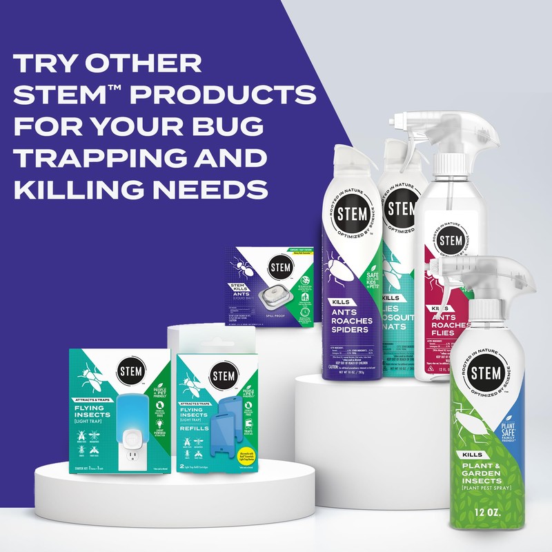 STEM Kills Ants, Roaches And Spiders: Plant-Based Active Ingredient Bug