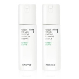 Innisfree Forest for Men All-in-One Essence (Sensitive) 100mL x 2 / 이니스프리 포레스트 포맨 올인원 에센스(센시티브) 100mL 2개