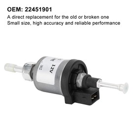 12V Fuel Metering Pump, 22451901, Metering Pump, Fuel Metering Pump, Fit for Eberspacher Airtronic D2 D4 Heater