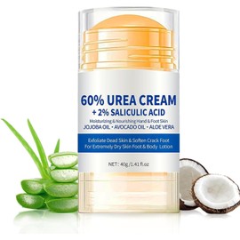 Urea Cream 60% for Feet, 2025 New Maximum Strength Foot Cream for Dry Cracked Skin and Feet, Urea Foot Cream, Foot Moisturiser, Repairing Creams for Heels, Knees, Elbows & Hands
