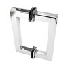 Stainless Steel 304 Grade Tubular Back to Back Shower Door
