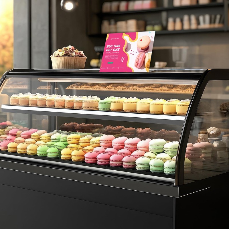 Studiocen Elegant Stand - Plexiglass Table Stand for Office, Reception,