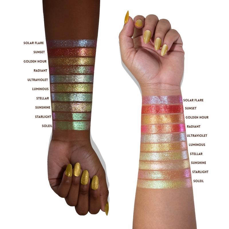 Magical Guardian Single Duochrome Eyeshadows, Sparkly Glitter Eyeshadow, Iridescent shimmer