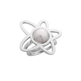 Misaki Women Ring Silver PURITY QCRRPURITY, size:56 (17.8)