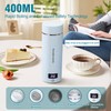 Travel Electric Kettle Portable Mini Kettle,Small Hot Water Boiler with
