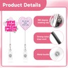 2 Pack Cute Badge Reel, Funny Badge Reel Cute Design
