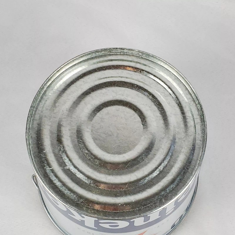 Heineken 0.0 Logo Beer Silver Metal Pail Ice Bucket With