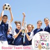 Justforjoyful 61Pcs Soccer Gifts for Girl Women Soccer Lovers Gifts