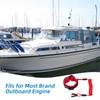 NICENEEDED Boat Kill Switch Wrist Strap, 5.3 Ft Adjustable Safety