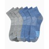 Van Heusen Men's Athletic Quarter Cut Socks (6 Pack), Size