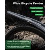 YBLNTEK Bike Fender, Nylon & PP Mudguard, for 24-29 Inch