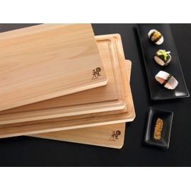 MIYABI Cutting board, Hinoki, Medium, Brown, 35 x 20 cm