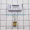 Allstar Appliance Parts 8206232A OEM Microwave Light Bulb (6 Pack)