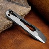 ainhue A39 Compact 3.9 Inches Stonewashed TC4 Titanium Pry Bar