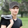 crazy bean Trucker Cap with Mesh Men Women Army Military