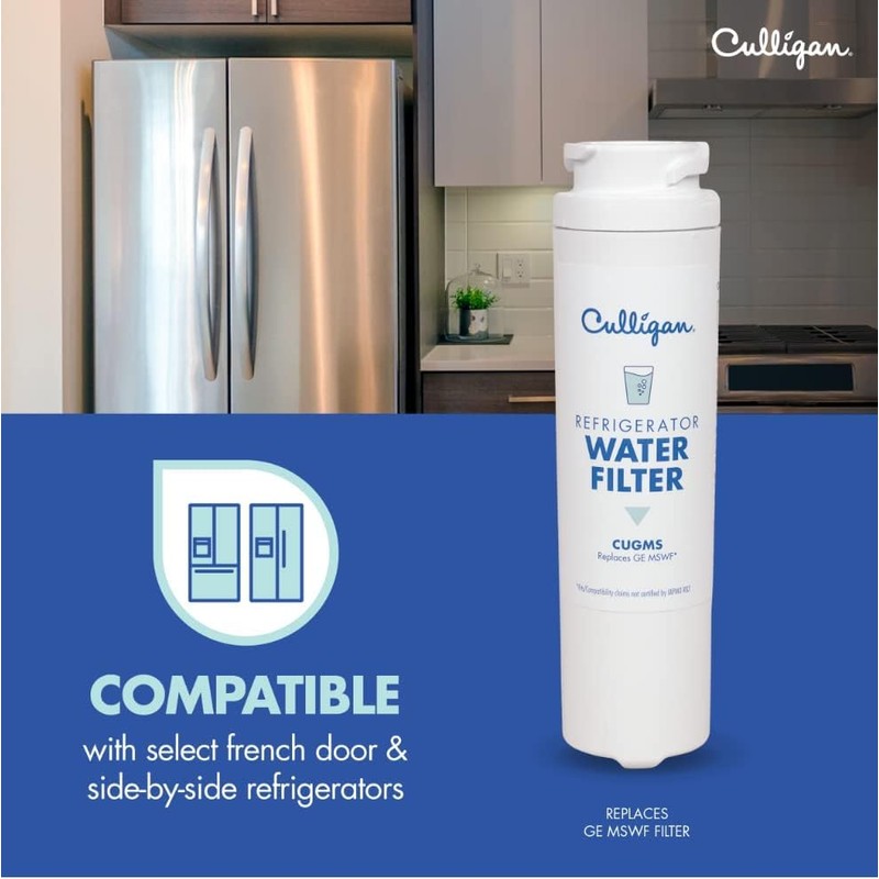 Culligan CUGMS Refrigerator Water Filter | Replacement for GE Water