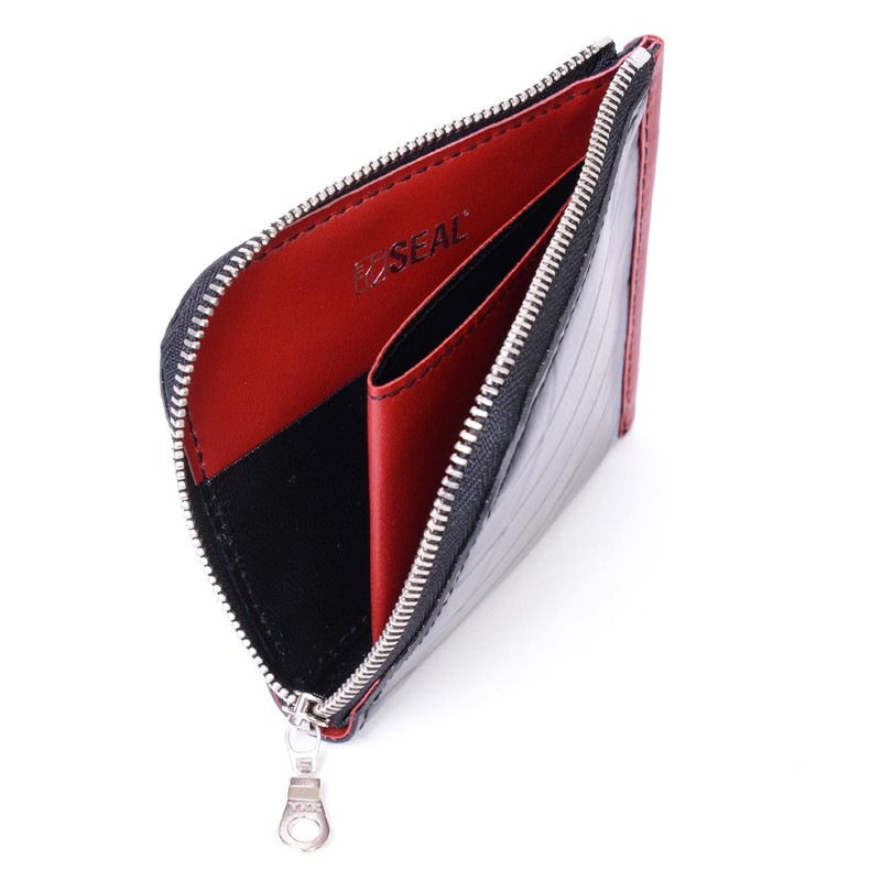 SEAL PS-163 L-Shaped Zipper Wallet, Men's, Compact, Mini Wallet, Coin