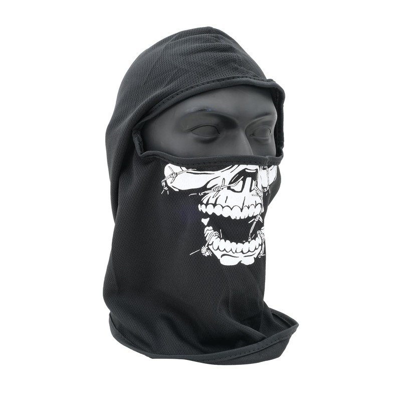Trimex Arms Ghost Mask Skull Balaclava UV Protector Scarf