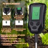 Multifunctional High Accurancy Soil PH Tester Soil Moisture/PH/Temperature Sunlight Intensity