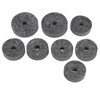 21Pcs Cymbal Replacement Accessories Felts Sleeves Wing Nuts Washers for