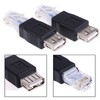 Herfair Ethernet to USB Adapter 2PCS for ADSL Modem/Router/Computer Camera/Surveillance
