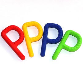 Sensory Chew Toys for Kids 4 Pack, Teething Tubes for Babies Toddlers Soft Silicone Teether Toys, Chew Sticks Sensory Chewing Necklaces for ADHD/SPD/Anxiety/Autism, Refrigerator and Dishwasher Safe