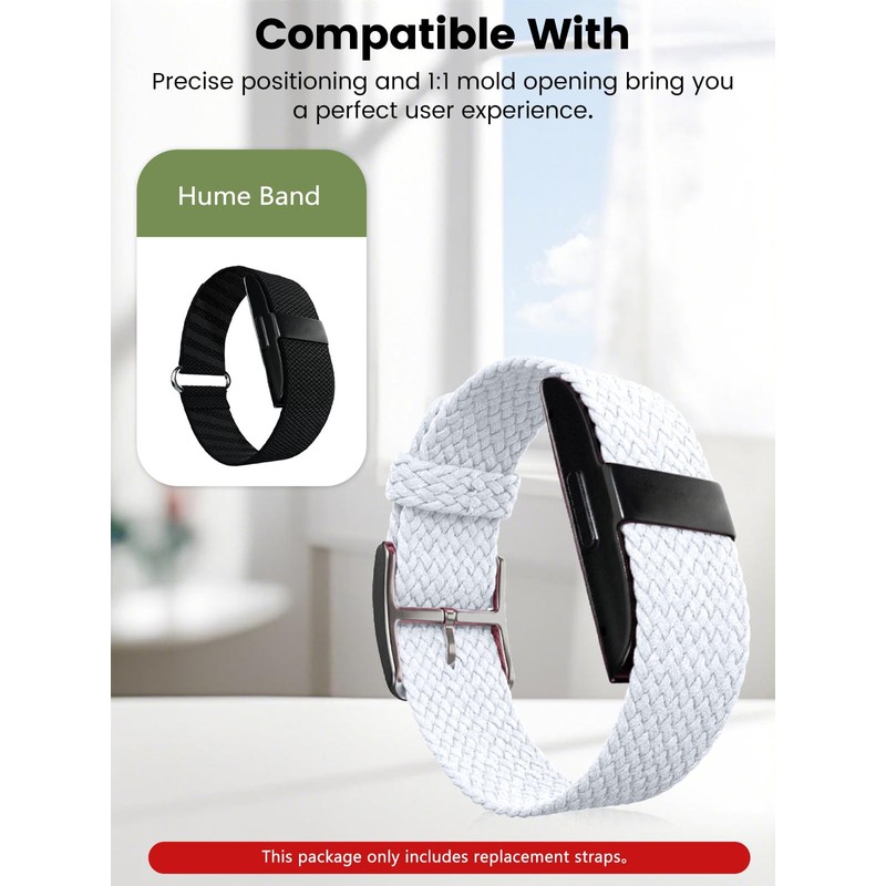 Arxonis for Hume Band Nylon Loop Band, Soft Breathable No