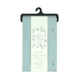 Home Expressions **3 Gauge PEVA Shower Curtain Liner with Magnets & Metal Grommets (70"x72")** Upgrade Your Bathroom with This Durable 3-Gauge PEVA Shower Curtain Liner. Grey