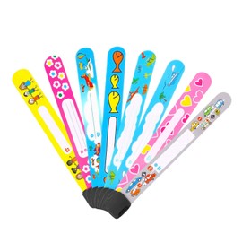 Notfall-Armband für Kinder,8 pcs Notfallarmband Wasserdichtes Sicherheitsarmband-Armbänder Schnapparmband SoS Armband Telefonnummer Kind ID Armbänder Kinderleine,für Jungen Mädchen Kleinkind Baby