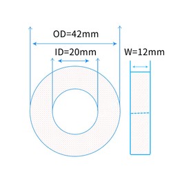 5 Pcs Deep Groove Ball Bearing Rubber Cover Bearing Ball Bearings 6004RS 20x42x12mm Pre-Lubricated Bearings Bearing Steel Silver
