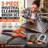Hard Bristle Cleaning Brush for Rust & Detail Scrubbing –