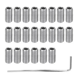 10pcs 155023 Replacement Screw Kit for Moen Faucets Part, Stainless Steel Set Screws with Hex Wrench for Single Handle Kitchen & Bathroom Faucet Repair Accessories
