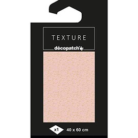 Décopatch TD803C - 1 Sheet 40 x 60 cm Décopatch Paper Texture Pollen Pink / Gold