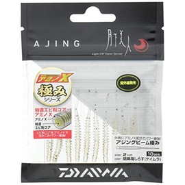 Daiwa Worm Gekka Bijin Ajing Beam Gokumi 2 Inches Goma Shio Shirasu Lure