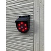 Set of 2 Solar Motion LED Rotating Light, Motion Sensor,