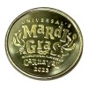 Universal Studios Mardi Gras 2023 Medallion Coin Louder Wilder Spicier