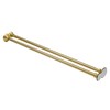 Utopia Alley Adjustable 72-Inch Double Shower Curtain Tension Rods -