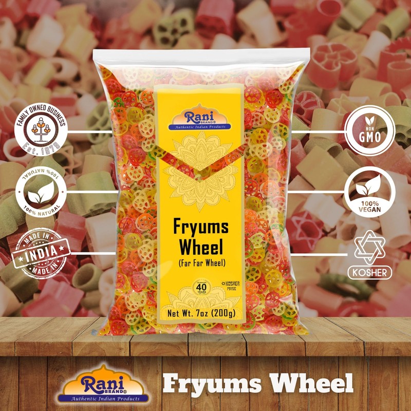 Rani Far Far / Fryums (Wheat & Tapioca Pellet) Wheel