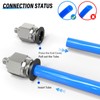 TAILONZ PNEUMATIC Male Thread Straight 4mm OD M6 Thread Push
