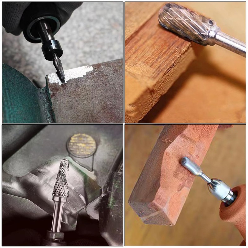 ZFYQ Set of 20 HSS Milling Cutter Router Bits Wood