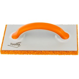 Toolty PVC Sponge Float - 280 x 140mm - Special Edition, Rubber Sponge - for Brick, Concrete, Stucco, Tile and Wallpaper - DIY - TLTY-4684