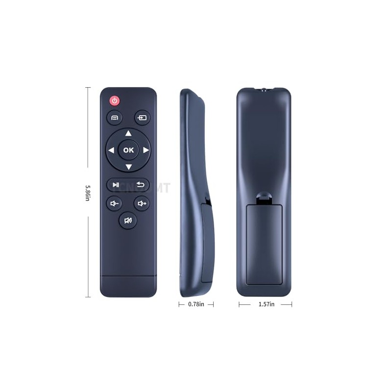 MOVHEIYL Projector Replacement Remote Control for PVO YG300Pro Mini Projector