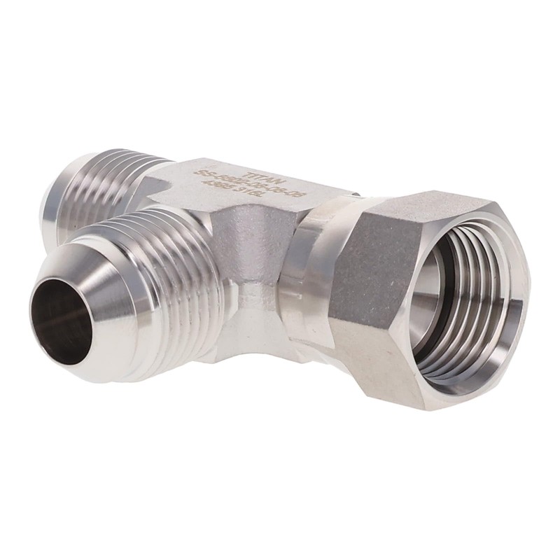 HYDRAULICS DIRECT | 6602-08-08-08-PK05 | Run Tee 1/2" JIC (3/4"-16