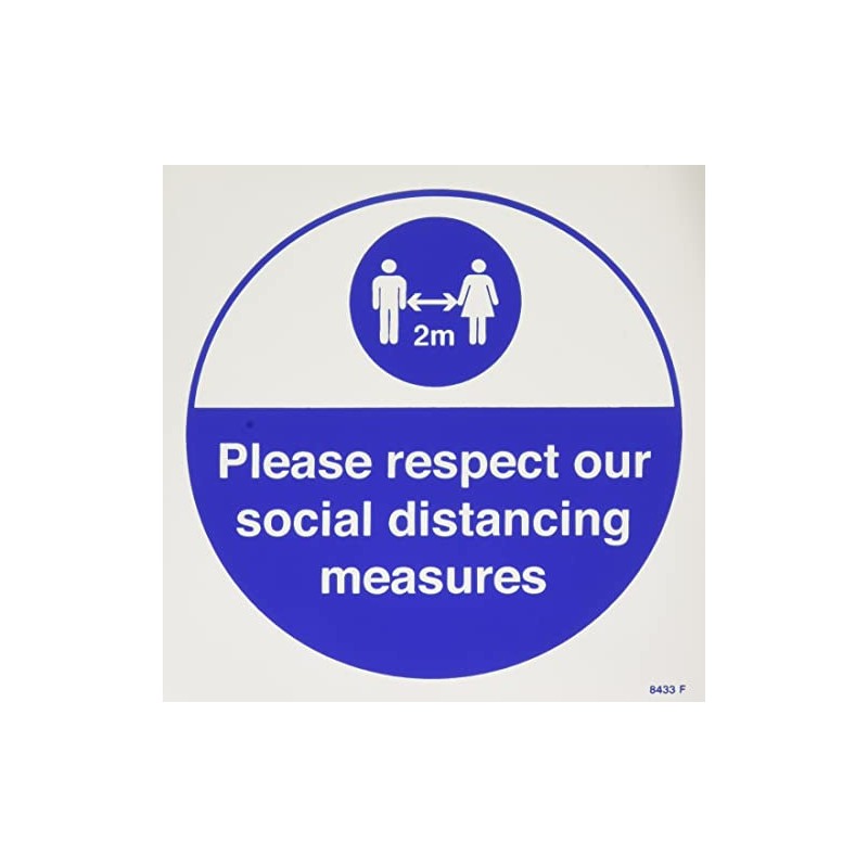 Please respect our social distance measures