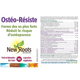 NEW ROOTS HERBAL New Roots Herbal - Strong Bones - 90 capsules - Bone Strength Supplement - Bone Support Supplements for Men and Women - Bones Capsules Supplement for Men & Women - Development and Maintenance of Bones